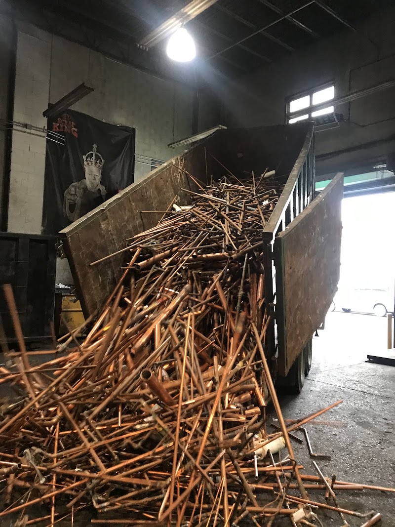 Scrap King Greenpoint recycling center in New York City, NY - View of facility