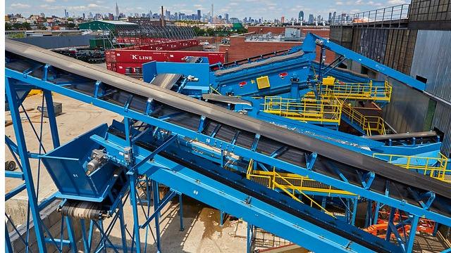 Cooper Recycling recycling center in New York City, NY - View of facility